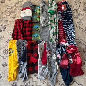Assorted Baby Onesies and Pajamas